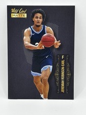 2022 Wild Card Matte Jeremiah Robinson-Earl #MB-34 Villanova Wildcats