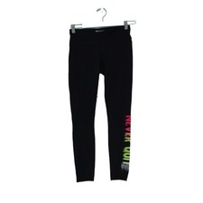 Ideology Women's Leggings XS Black Graphic Polyester with Other Full length