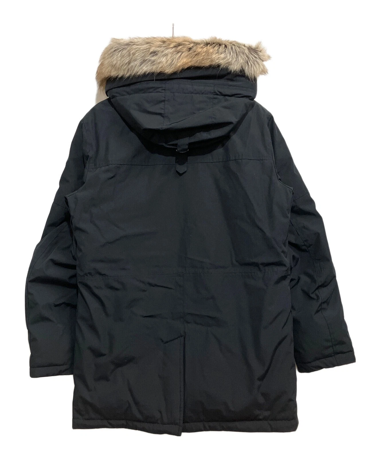 Michael Kors Faux Fur Hooded Puffer Jacket Men's Size XS Black Excellent image 2