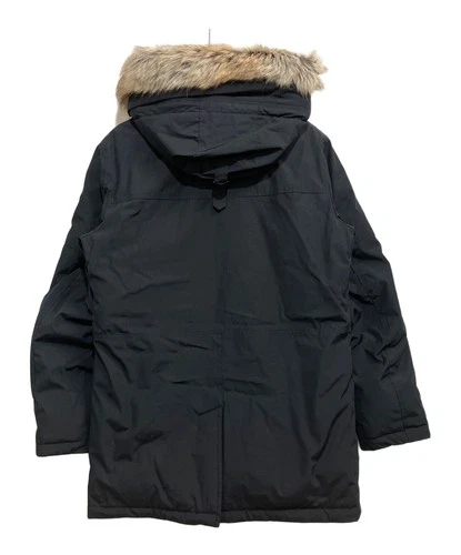 Michael Kors Faux Fur Hooded Puffer Jacket Men's Size XS Black Excellent image 2