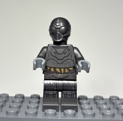 LEGO - SW0938 - STAR WARS - RA-7 Protocol Droid - Pearl Dark Gray - NEU UNBESPI.