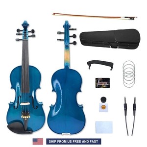 5 Corde de violon électrique acoustique avancé 4/4 Maple+Spruce Tone faite main