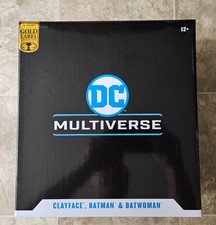 McFarlane DC Multiverse DC Rebirth Clayface Batman Batwoman 3 Pack Gold Label