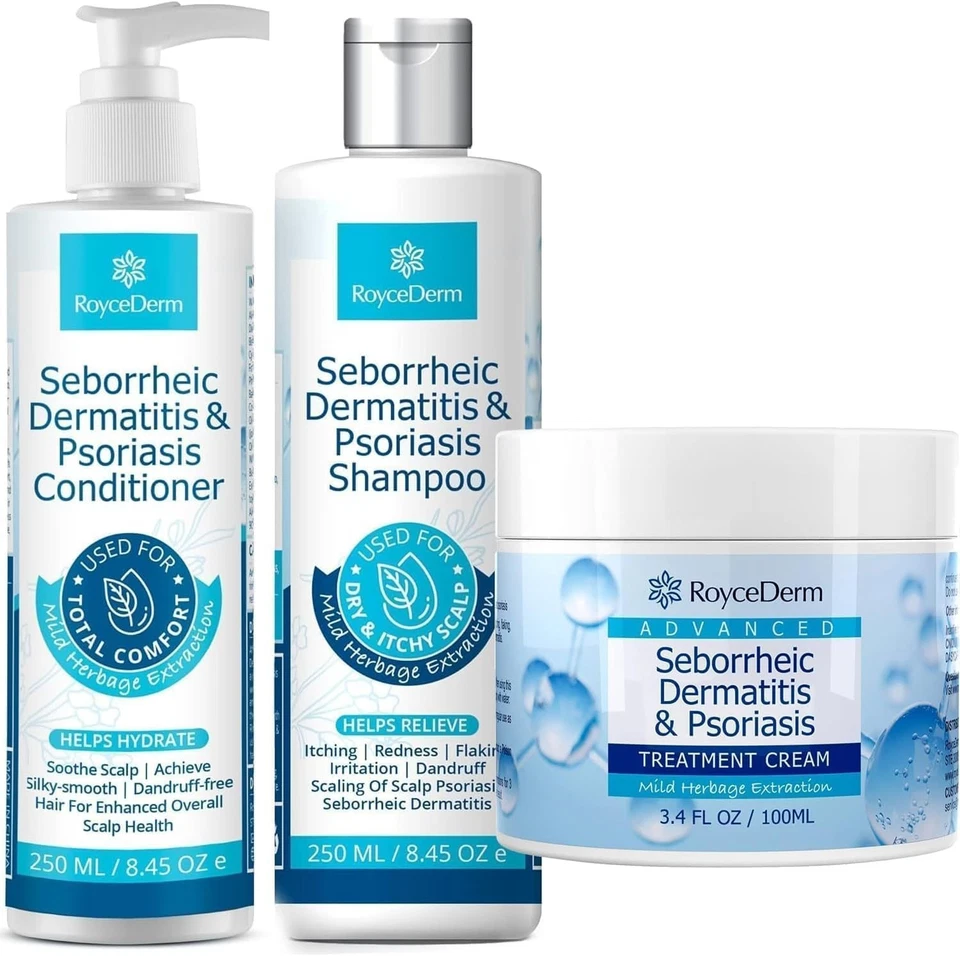 Seborrheic Dermatitis Shampoo Set - Scalp Therapy System - Image 3 of 4