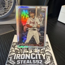 Matt Olson All-Star Game Rainbow Foil 2025 Topps Update Series #ASG-49 Braves
