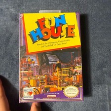 Fun House Nintendo Entertainment System (NES) Video Game