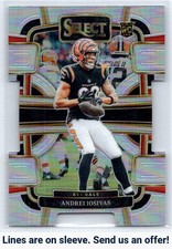 2023 Panini Select #21 Andrei Iosivas Silver Prizms Die Cuts