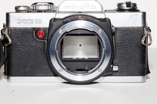 Minolta XG9 35mm SLR Film Camera Silver Body Only Untested Good Condition