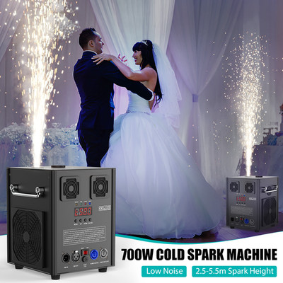 4x 700W Cold Spark Machine Stage Effect DMX Firework DJ Event Party Wedding Show