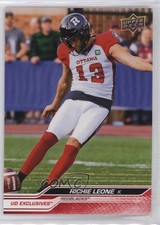 2024 Upper Deck CFL Exclusives 14/100 Richie Leone #64 1lm9