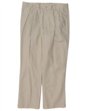 CHAPS Mens Pegged Chino Trousers W36 L30  White Cotton DB01