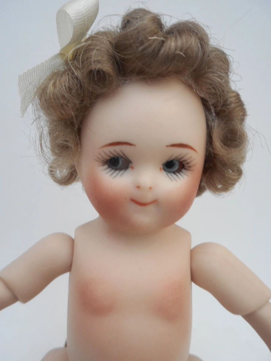 Yeux Pour Poupée Ancienne – 18mm, Marron Clair, Soufflés à La Bouche, Neufs