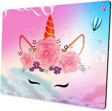 Custom Unicorn Mouse Pad for Girls, Cute Personalized Gaming Mouse Mat with N...