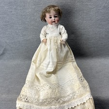 Simon Halbig K*R 122 Bisque Head Baby Doll Sleep Eyes Open Mouth 12"