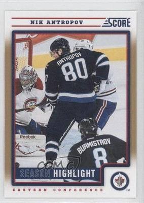 2012-13 Score Gold Rush Nik Antropov #37 1s7