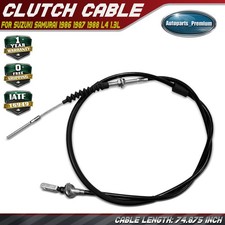 74.875 Inch Clutch Cable for Suzuki Samurai 1986 1987 1988 L4 1.3L 2371083023