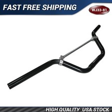 7/8" Mid Handlebars Handle Bars Fit ATV Pit Dirt Bike Offroad Motorcycle Black+