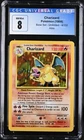 CGC 8 Charizard 1999 Base Set 4/102 Holo Pokemon Card