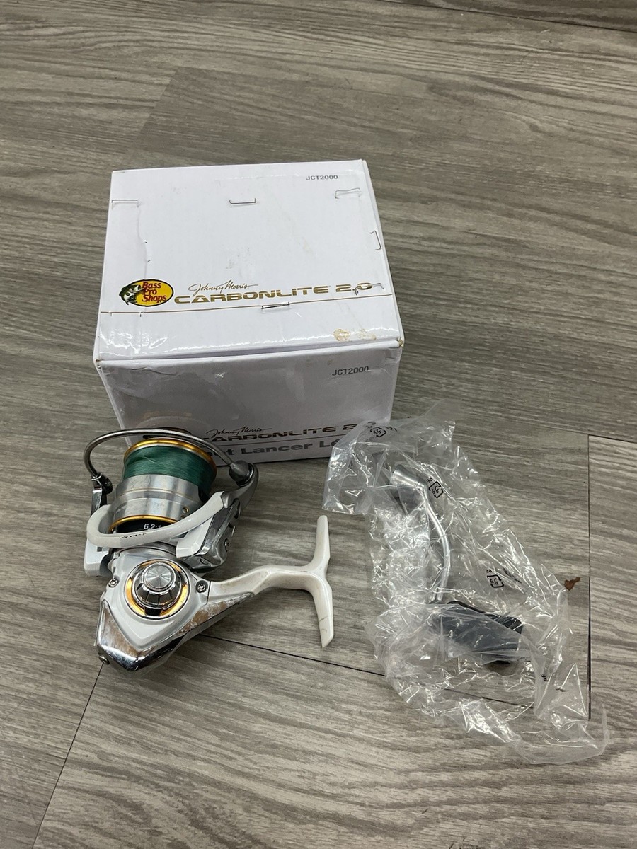 Johnny Morris Bass Pro Shops Carbonlite 2.0 Spinning Reel JCT2000 Spinning  Reel | eBay