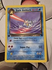 Dark Golduck 37/82 1st Edition Team Rocket Non Holo Pokemon Card