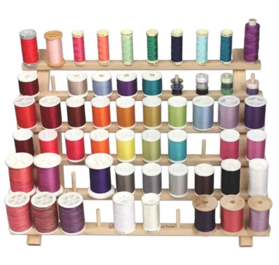 June Tailor Mini Mega Rack 60 Spulen Kegel Faden Kurzwaren Nähständer JT-672