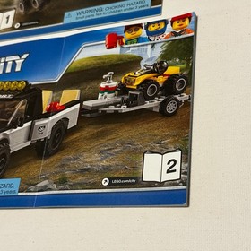 LEGO CITY ATV Race Team 60148 Instruction Booklet - Manual Only