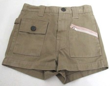 Vintage Wheel Boys Shorts 3T Khaki 1970s