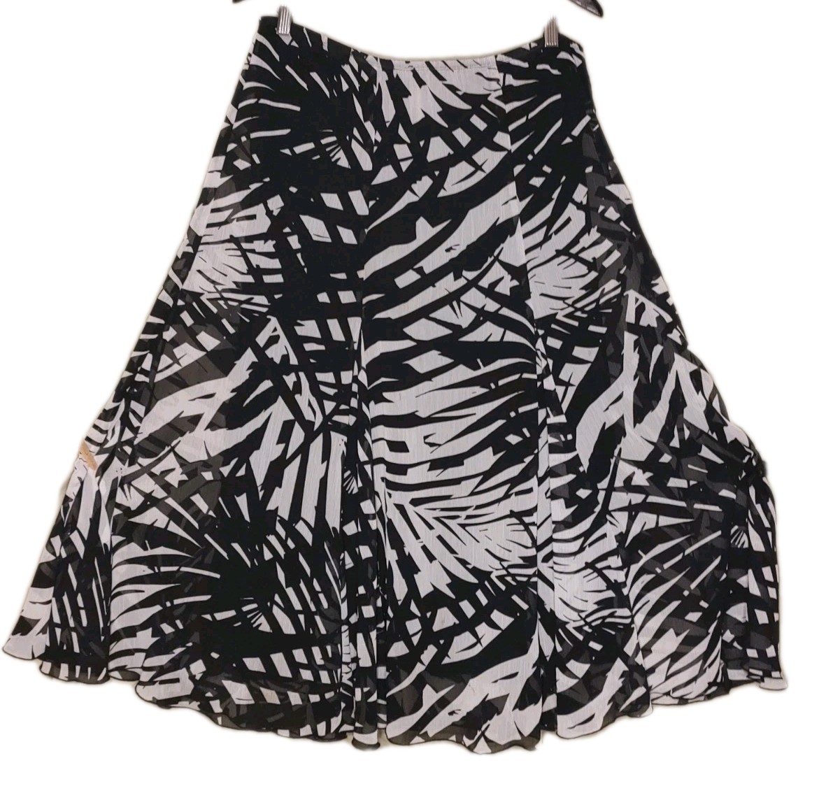 Ruby Rd. - Black & White Polyester Lined Pull-On … - image 3