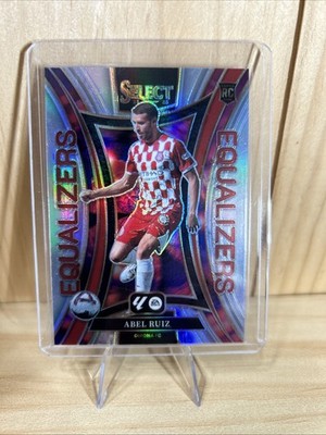 2024-25 Panini Select La Liga - Equalizers Abel Ruiz #8 (RC) Silver Prizm