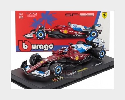 1:43 BURAGO Ferrari F1 Sf-25 #16 Miami Gp 2025 Leclerc BU36852-L-MIAMI Modellbau