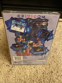 Criticom Sega Saturn Game - COB Complete w/ Manual & Reg Card Tested Nice Shape