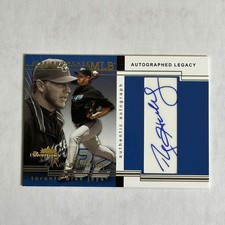 Roy Halladay Auto /99 2005 Fleer Showcase Autographed Legacy #59