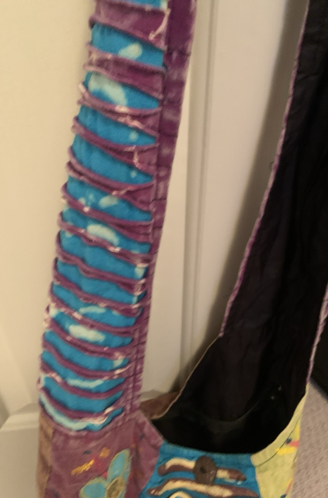 Rising International Boho Patchwork Shoulder Tote… - image 6