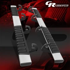 PAIR 6" EXTRUDED ALUMINUM RUNNING BOARDS FOR 2004-2014 FORD F-150 EXTENDED CAB