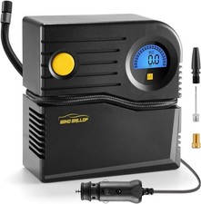 Gonfleur à Air Portable Pneus Voiture/vélo/ballon 12V Mini Compresseur Manomètre
