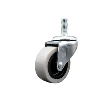 2 Inch Thermoplastic Rubber Wheel 12mm Threaded Stem Caster Service Caster Brand