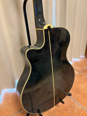 YAMAHA APX-10 Acoustic Electric Guitar Natural Cutaway Japan