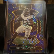 2025 Panini Select Prizm Rookie Bhayshul Tuten Jaguars #29 Serial Numbered /249