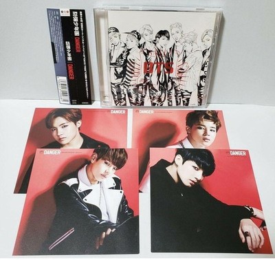 BTS DANGER CD with Changing Jacket First Edition