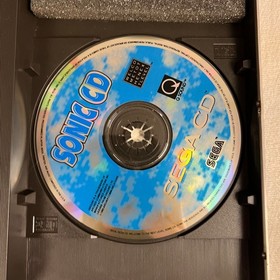 Sonic CD Sega CD 1993 Complete In Box + Registration Card