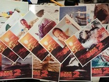 Jaws 2. 20 Glossy & Matt Finish 6x5ins Unofficial Lobby Cards. New.