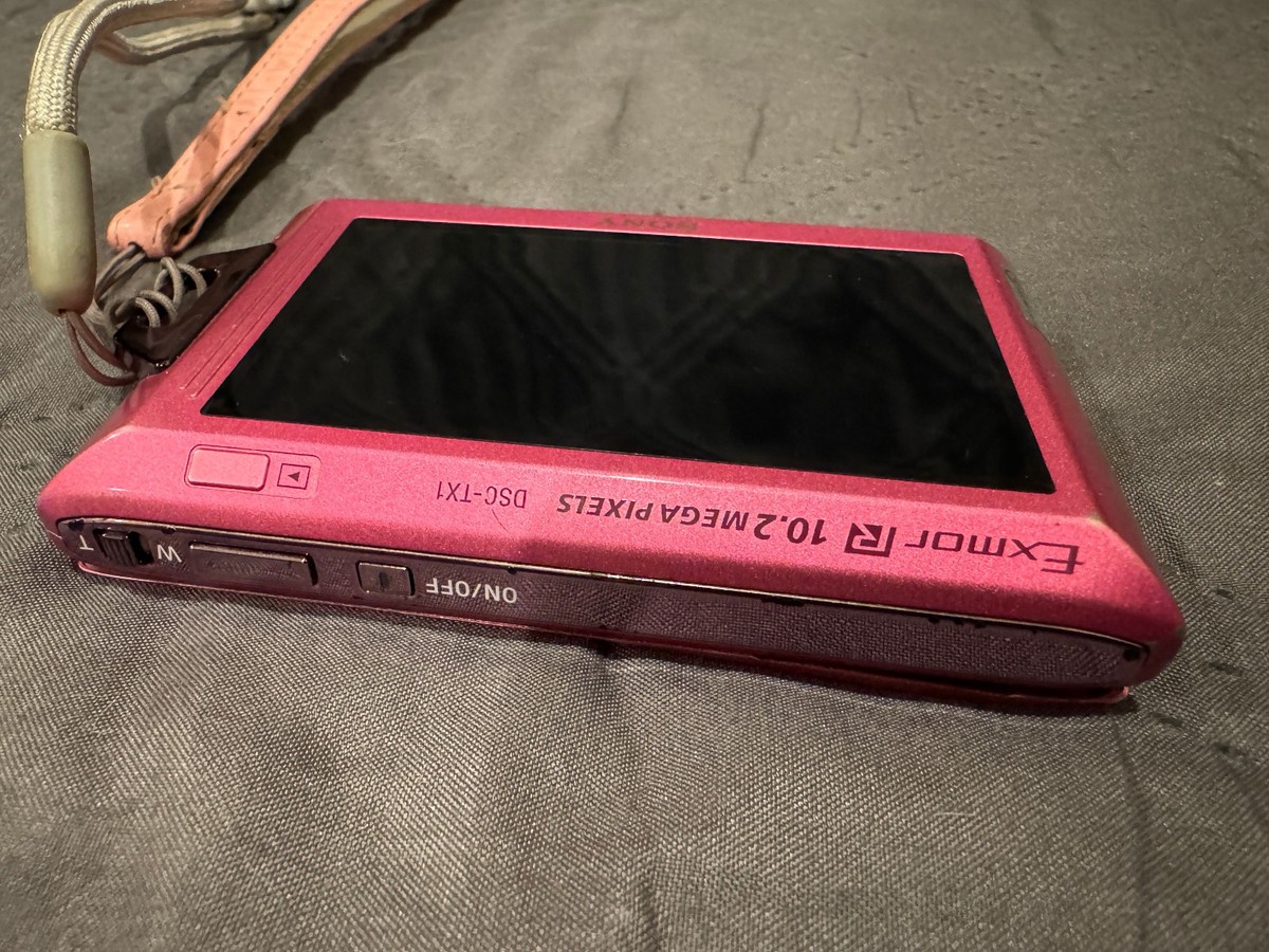 Sony Cyber-shot DSC-TX1 10.2MP Digital Camera - Silver for sale