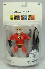 DISNEY PIXAR THE INCREDIBLES MR. INCREDIBLE ACTION FIGURE W/ OMNIDROID 10 CLAW