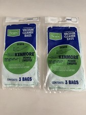 Vtg Sears Kenmore Power Sweeper Vacuum Cleaner Bags 5 Total MODEL 205016 READ