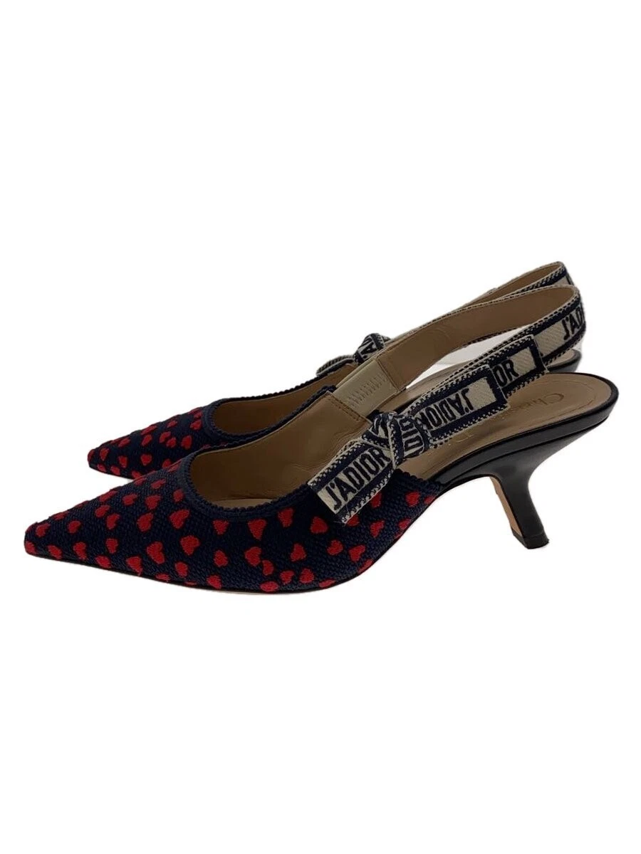Escarpins Christian Dior 36 talons cuir marine élégant classique occasion