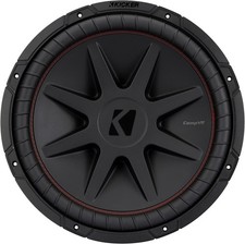 2 KICKER 52CVR152 COCHE AUDIO 15" COMPVR SUBWOOFER WOOFER DOBLE 2-OHM CVR152 PAR
