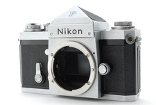 【EXC+++】Nikon F EYE LEVEL FUJI SN651 corpo fotocamera reflex pellicola argento