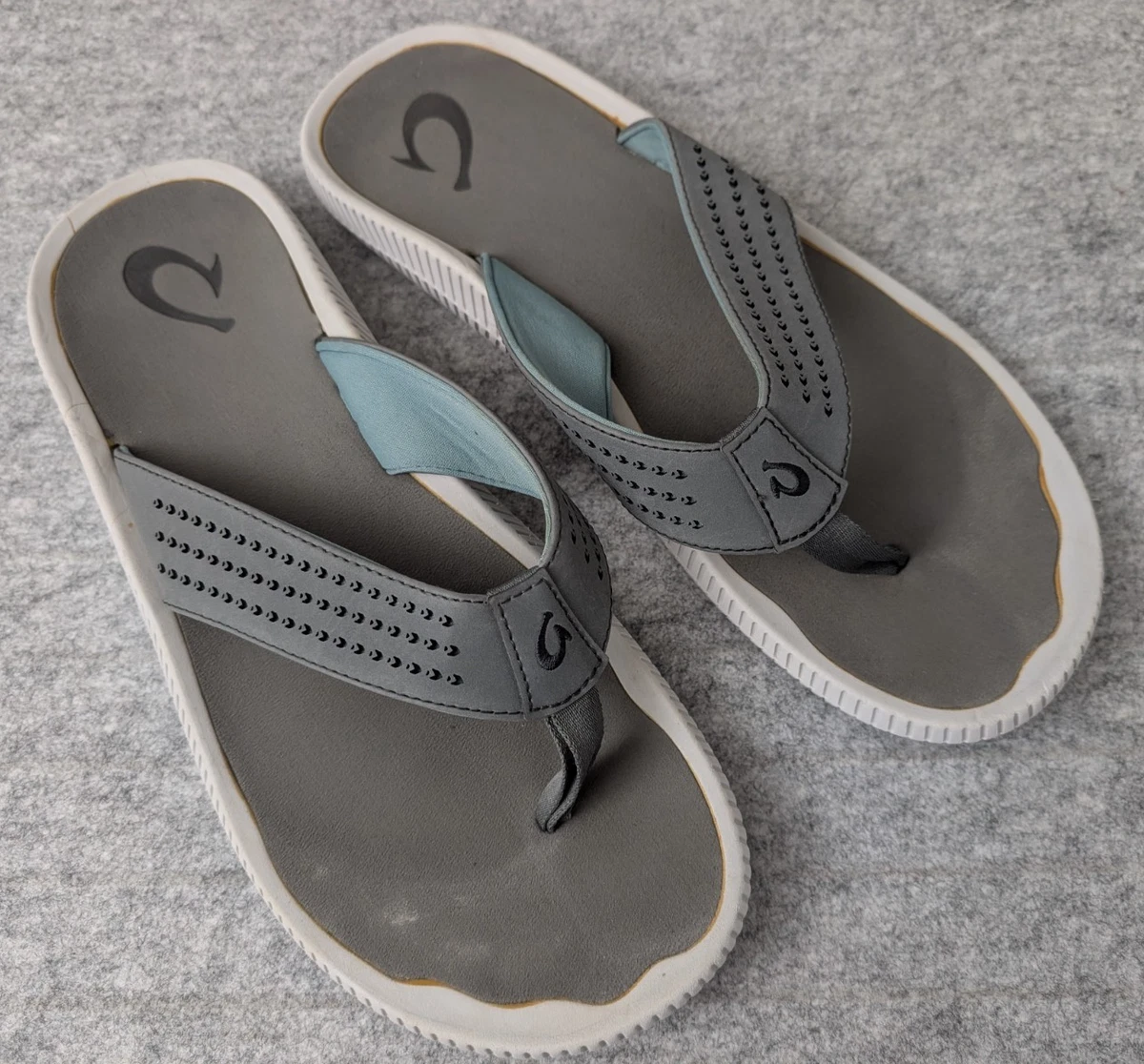 OluKai “Ulele” men’s Olive Green sandals OluKai Green Men main image 3