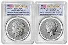 Presale 2026 Morgan & Peace Silver Dollar Reverse Liberty Bell PCGS PR70 FS #2