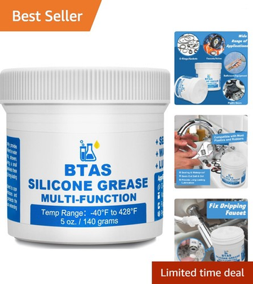 #ad Silicone Grease 5 Oz Food Grade O Ring Lubricant Waterproof for Plumbing amp; Pools $19.94